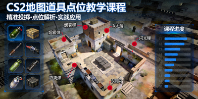 CS2地图道具点位教学课程封面