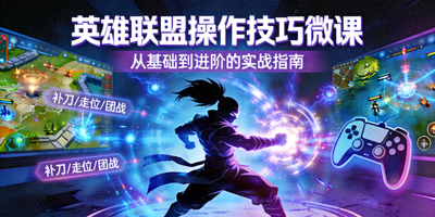 英雄联盟操作技巧微课课程封面